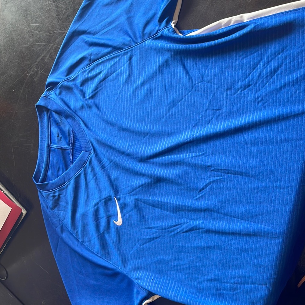 Nike dri fit mesh blank jersey